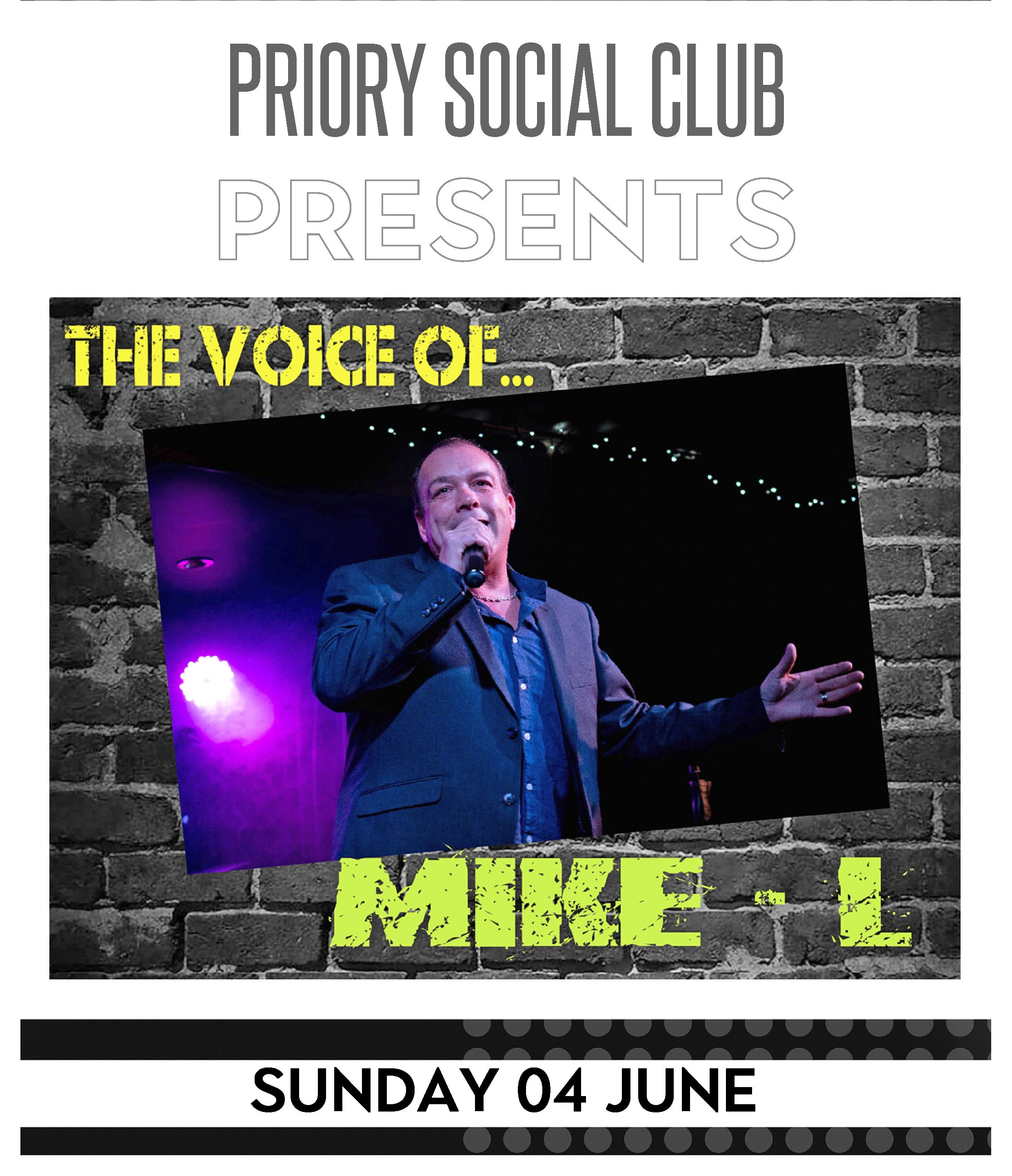 MIKE L -SUNDAY 4 JUNE